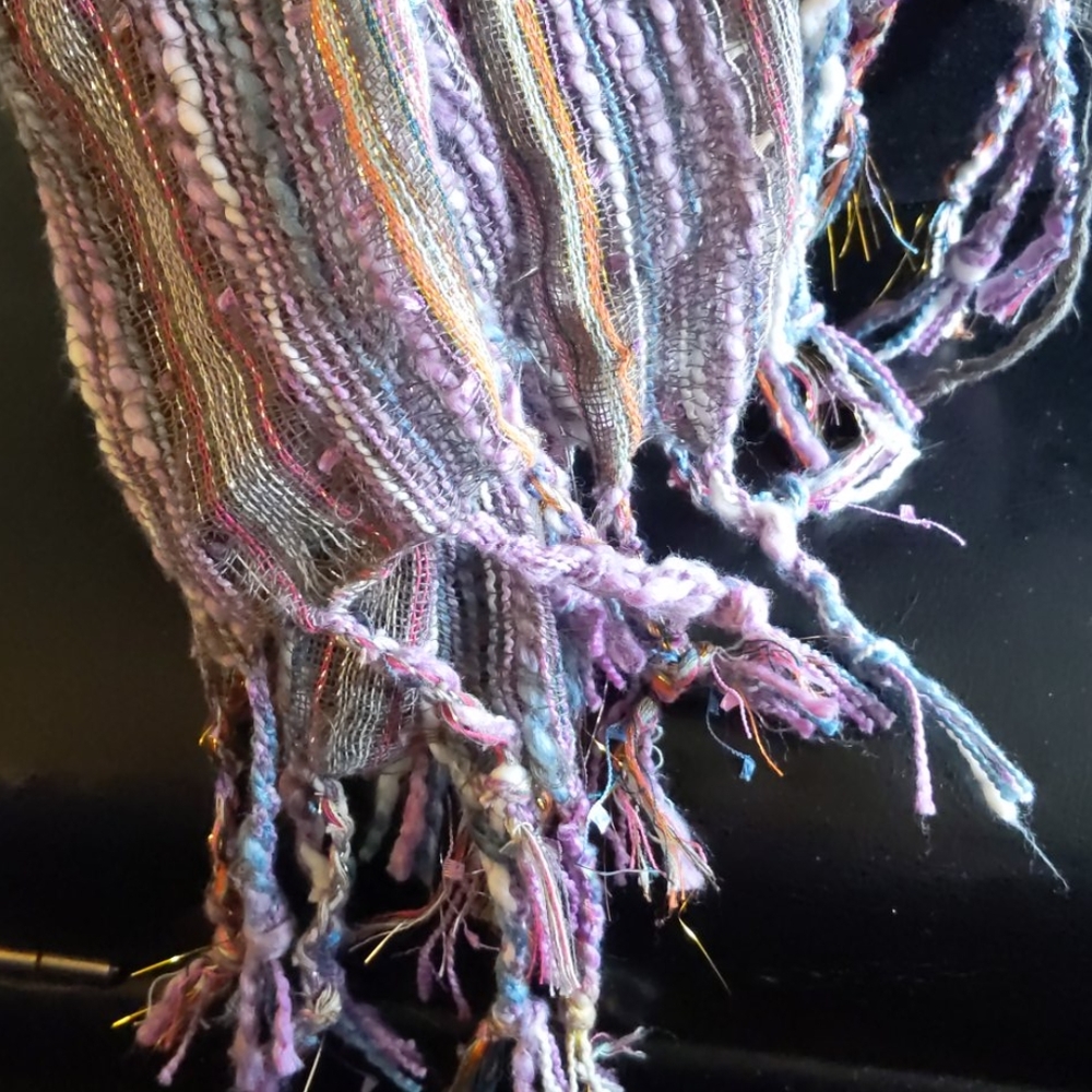 Fun multicolored scarf. Free Add on!